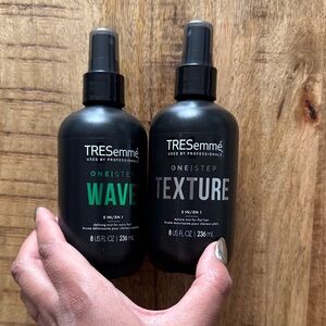 Tresemme One Step Wave & Texture Spray Set hair mist - 8 ounce - brand NEW NWT